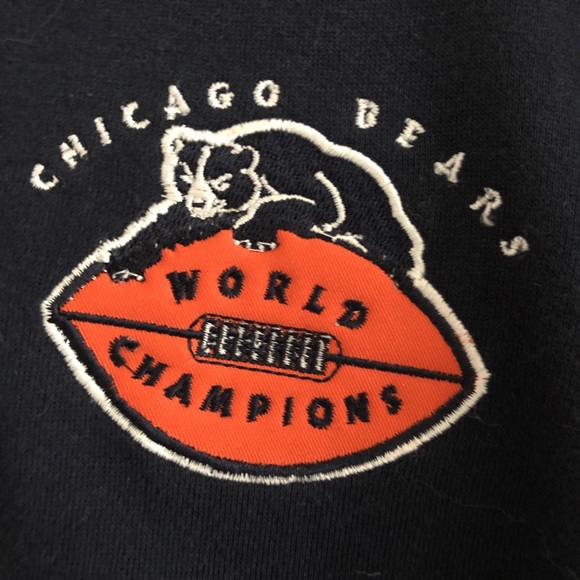 Vintage inspired Chicago Bears bomber jacket - Picture 4 of 4
